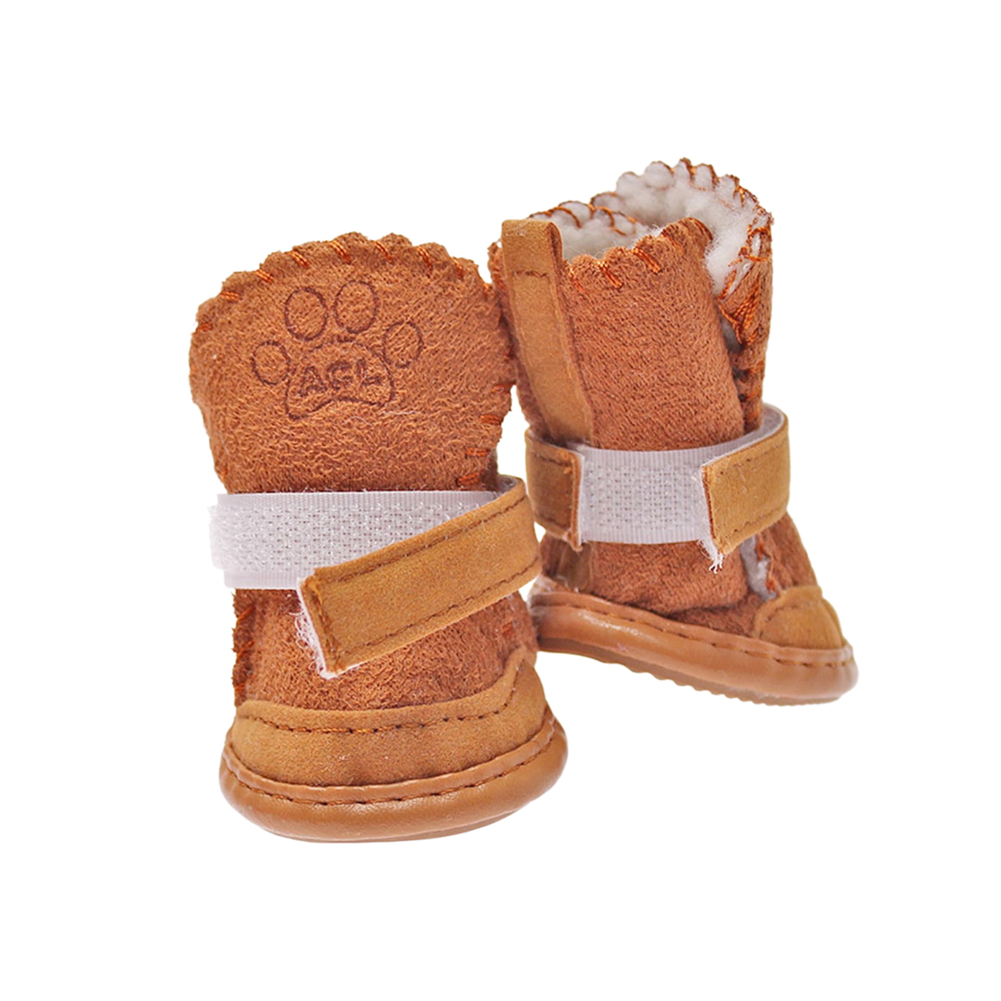 PawCare+ Dog Shoes: Non Slip Soft Sole Protector For Small & Medium Dogs.  Adjustable Straps, Perfect For Daily Walking. From Aieland, $8.04