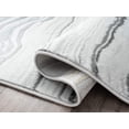 thumbnail image 3 of Abani Luna Collection Desert Landscape 4' x 6' Grey Modern Area Rug, 3 of 5