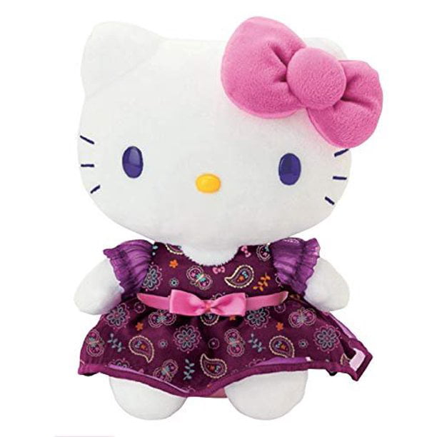 Ty Beanie Babies Plush by Sanrio Black & Pink Skull 40990 Hello Kitty Punk for sale online 