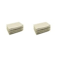 thumbnail image 1 of relayinert 3x Blue Plastic Under Bed Storage Convenient Organizer For Clothes Blankets And Duvets Keeping White 2Set, 1 of 6