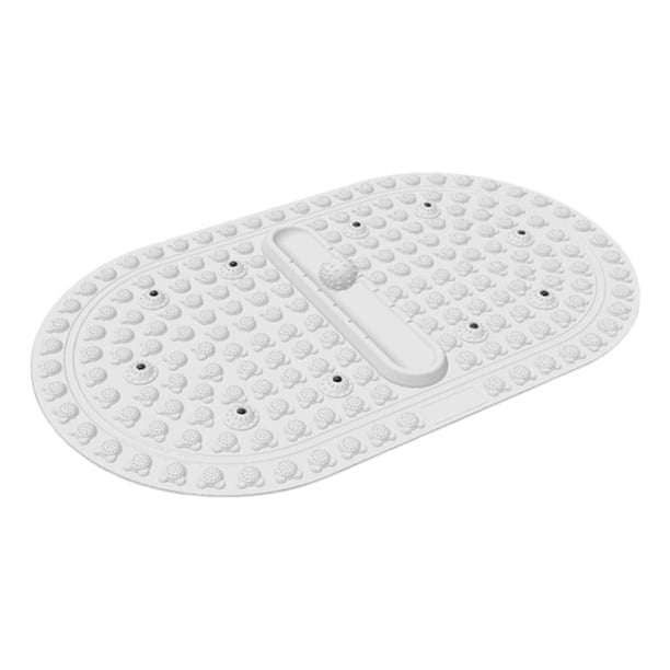 Esterilla de masaje de pies ligera con puntos de presión para césped, garaje y gimnasio. gris
