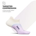 thumbnail image 3 of Feetures Elite Light Cushion No Show Tab Ankle Socks - Sport Sock with Targeted Compression - Lilac Breeze , Medium (1 Pair), 3 of 7