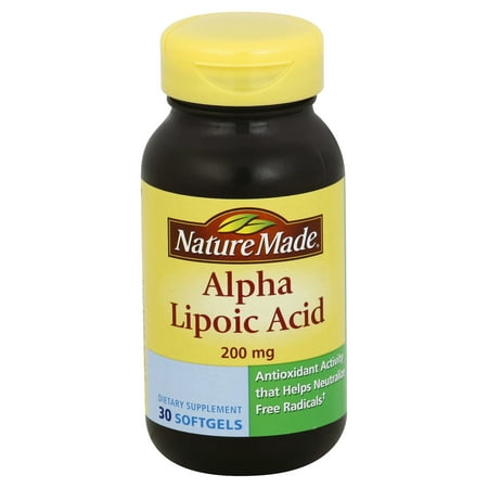 Nature Made Alpha Lipoic Acid 200mg (Best Way To Take Alpha Lipoic Acid)
