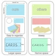 thumbnail image 4 of 100 Pack Colored Ruled Index Cards 3x5 Inch Double Sided Flashcards with Ring for Study, 4 of 9