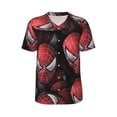 thumbnail image 2 of Spider-Man Men's Short Sleeve Baseball T-Shirt, 2 of 7