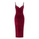 thumbnail image 4 of Mono de color sólido para mujer, falda corta, sexy, sin hombros, cintura, vestido sin mangas Fridja  hjkh7313, 4 of 7