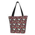 thumbnail image 1 of Fotbe Red Mushrooms Bolsa de Playa con Estampado, Bolsa de Hombro, Bolsa de Mano Espaciosa, Bolsa de Viaje Ligera, Bolsa de Compras Versátil, 1 of 6