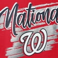 thumbnail image 4 of Girls Youth Red Washington Nationals Dream Scoop-Neck T-Shirt, 4 of 4