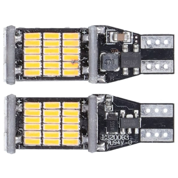 Luz de marcha atrás, 2 bombillas LED para coche, lámpara de estacionamiento, accesorios para automóviles, tecnología innovadora