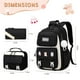thumbnail image 2 of Set de mochila DIGOBAY para niñas con lonchera y estuche para lápices, 2 of 7
