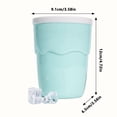 thumbnail image 4 of No-Electricity Slushy Maker Cup Freezable Makes Slush in 5 Minutes for Summer Drink, 4 of 9