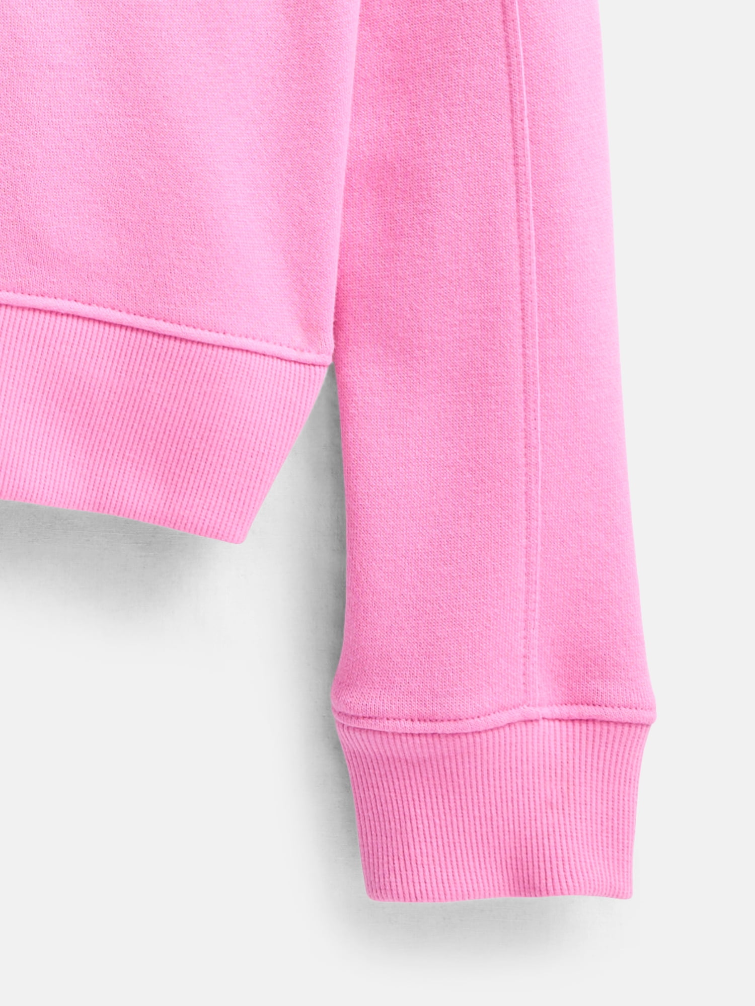 Athletic Works Girl's Fleece Crewneck Sweatshirt, Sizes 4-18 & Plus