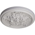 thumbnail image 3 of Ekena Millwork 14 1/2"OD x 2 3/4"P Katheryn Ceiling Medallion (Fits Canopies up to 2 1/8"), Hand-Painted Ultra Pure White, 3 of 6