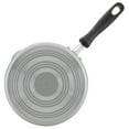 thumbnail image 4 of Farberware Cookstart Aluminum DiamondMax Nonstick Straining Saucepan, 3-Quart, Silver, 4 of 5