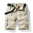 thumbnail image 3 of Fgnfyis Men's Shorts Casual Denim Shorts with Pockets Plus Size Men Shorts White 36, 3 of 3
