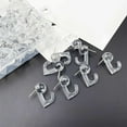 Brick Clips for Hanging Suction Cup Window Shelf Clear String for