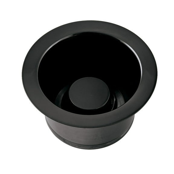 Kingston Brass BS2000 Extended Disposal Flange in Black Stainless Steel