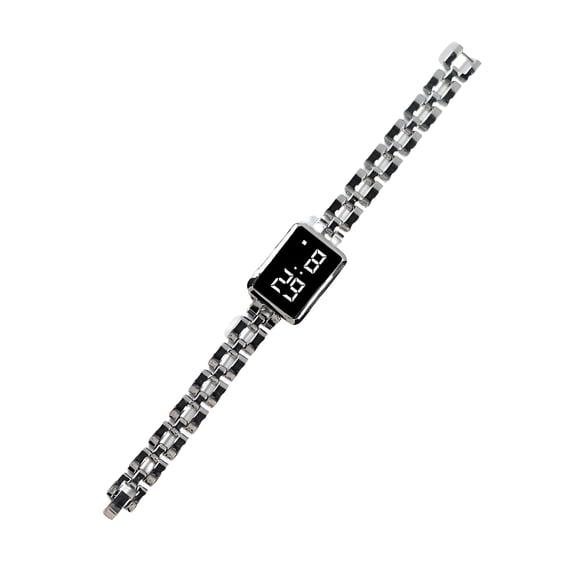 DESIGNICE 2026 New Women Digital Watch,Square Dial,Touch Operation,Single Folding Buckle,Exquisite Led Display,Precise Craftsmanship Digital Watch Womens