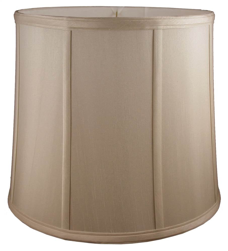 Round Drum Lampshade In Taupe 114 Diam X 16 H