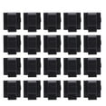 thumbnail image 1 of CHICHUMID 100pcs Self Adhesive Wire Tidy Clips Plastic Black Cord Fasteners for Car DVR, 1 of 4