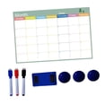 thumbnail image 3 of Pizarra de pizarra magnética para refrigerador, pizarra para , Calendario para , tablero de para y estudiantes, de estilo 5 perfecl Tablero de mensajes de calendario de nevera, 3 of 7