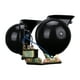 thumbnail image 5 of 2pcs 12V Negro Caracol Grande Cuernos de doble tono Silbato Carrito Cuerno Cuernos de camión, 5 of 6