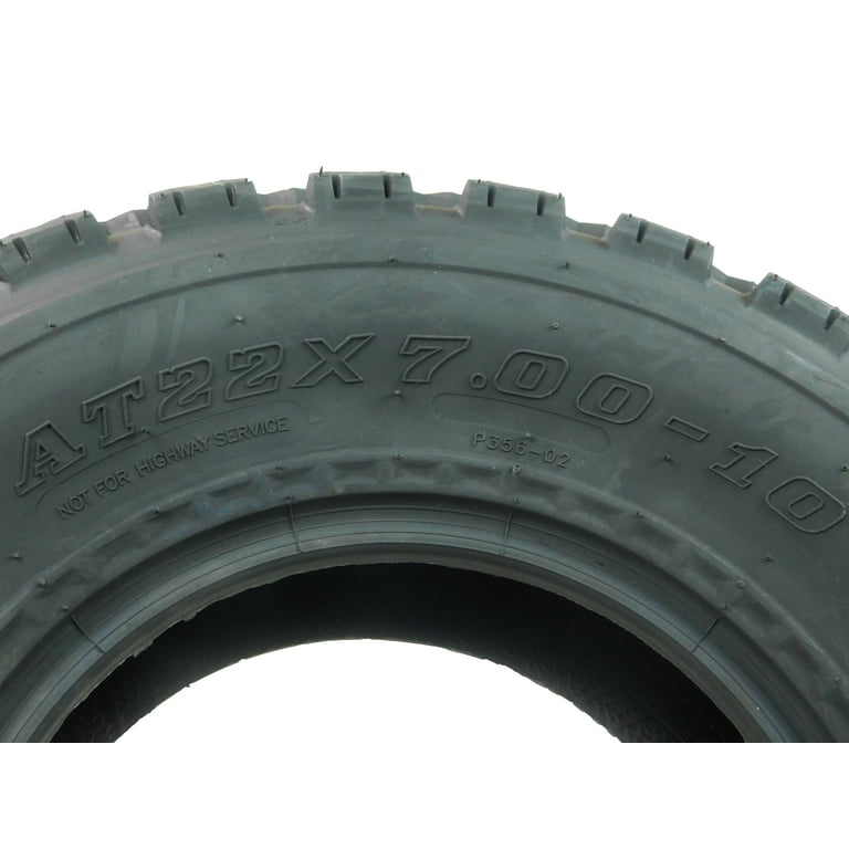 MASSFX 22x7-10 Front Tire - 4 Ply Durable 1/2