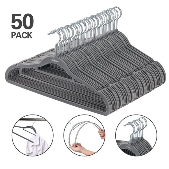 Velvet Hangers in Laundry Storage & Organization - Walmart.com