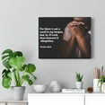 thumbnail image 2 of Scripture Walls  Psalm 139:4 For There is Not a Word Bible Verse Canvas Christian Wall Art Ready to Hang Unframed, 2 of 16
