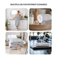thumbnail image 6 of Regency Heights Plush Towel Set, Light Grey Solid Print, 4-Piece, 6 of 8