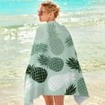 thumbnail image 5 of LYEAA Beach Towels Oversized Microfiber 75x150cm Sandproof Bath Towel Seaside Sitting Blanket Shawl Sweat Towel Lightweight Beach Mat for Travel Vacation Swimming Pool, 5 of 6