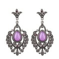 thumbnail image 1 of Pendientes colgantes de cristal de flor de joyería e bohemio para mujer Zulema  Pendientes, 1 of 7