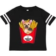 thumbnail image 3 of Inktastic Cute Frenchie in French Fries Boys or Girls Toddler T-Shirt, 3 of 5