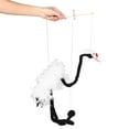 thumbnail image 3 of Handcrafted Crane Marionette Toy Unique Wooden Puppet String Animal Plume With Strings For Interactive Play And Teaching Fun, 3 of 8