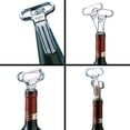 thumbnail image 3 of Monopol Westmark Germany Steel Two-Prong Cork Puller with Cover (Silver Satin), 3 of 8