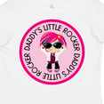 thumbnail image 4 of Inktastic Daddys Little Rocker Girl Girls Toddler T-Shirt, 4 of 5