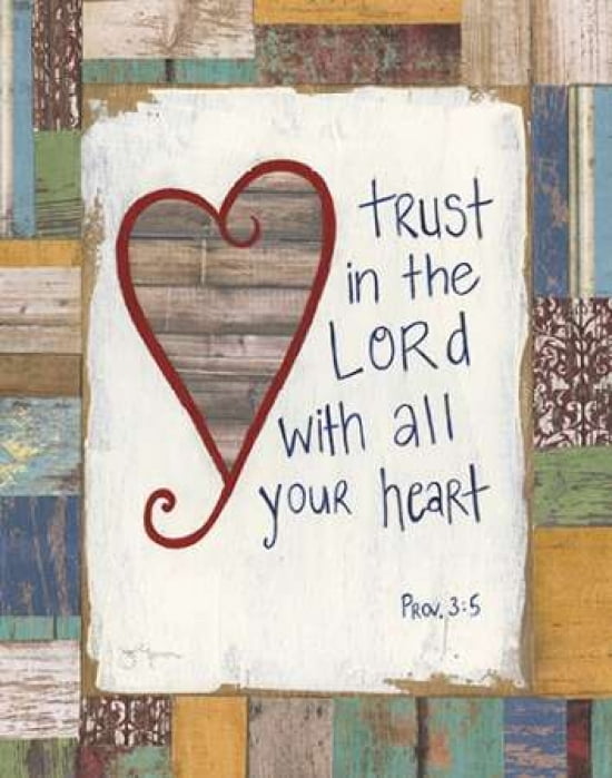 Trust In The Lord Canvas Art - Tava Studios ()