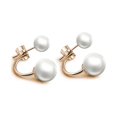 thumbnail image 1 of Pendientes colgantes de perlas de plata de ley 925 para mujer GeweYeeli PS1285-00, 1 of 5