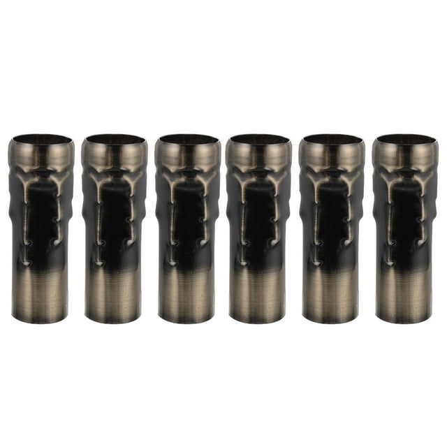 6pcs Chandelier Candle Sleeves E14 Candle Socket Covers Candelabra Base Covers
