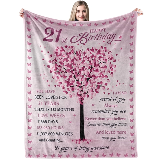 LHSHID 12th Birthday Gifts Blanket for Her 12 Year Old Girl Birthday Gifts Ideas from Parents Grandparents Sister for Teen Girl 50x60in
