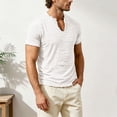 thumbnail image 2 of Akiihool Oversized Mens T Shirt Men's Crew Neck T Shirts Casual Stylish Tees for Men White,XL, 2 of 8