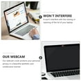 thumbnail image 4 of WHAMVOX 3Pcs Assorted Color ABS Laptop Camera Privacy Protection Cover Universal Webcam Cover 1.85X0.9X0.1In, 4 of 8