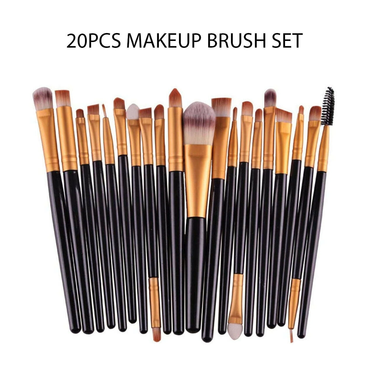 20pcs Makeup BRUSHES Kit Set Powder Foundation Eyeshadow Eyeliner Lip