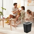 thumbnail image 4 of Kangkanggg Dustbin With Lid 13 Litre Dustbin With Gland Lid Dustbin Dustbin Bathroom Dustbin | Kitchen | Bedroom |, 4 of 4