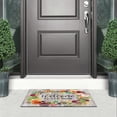 thumbnail image 2 of Apache Mills Fashionables Deluxe Welcome To Our Home Flowers and Succulents Indoor/Outdoor Doormat, 1.5' x 2.5', 2 of 5