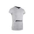 thumbnail image 1 of xiaxaixu Men Summer Sports Vest, Solid Color Hooded Short Sleeves T-Shirt, 1 of 9