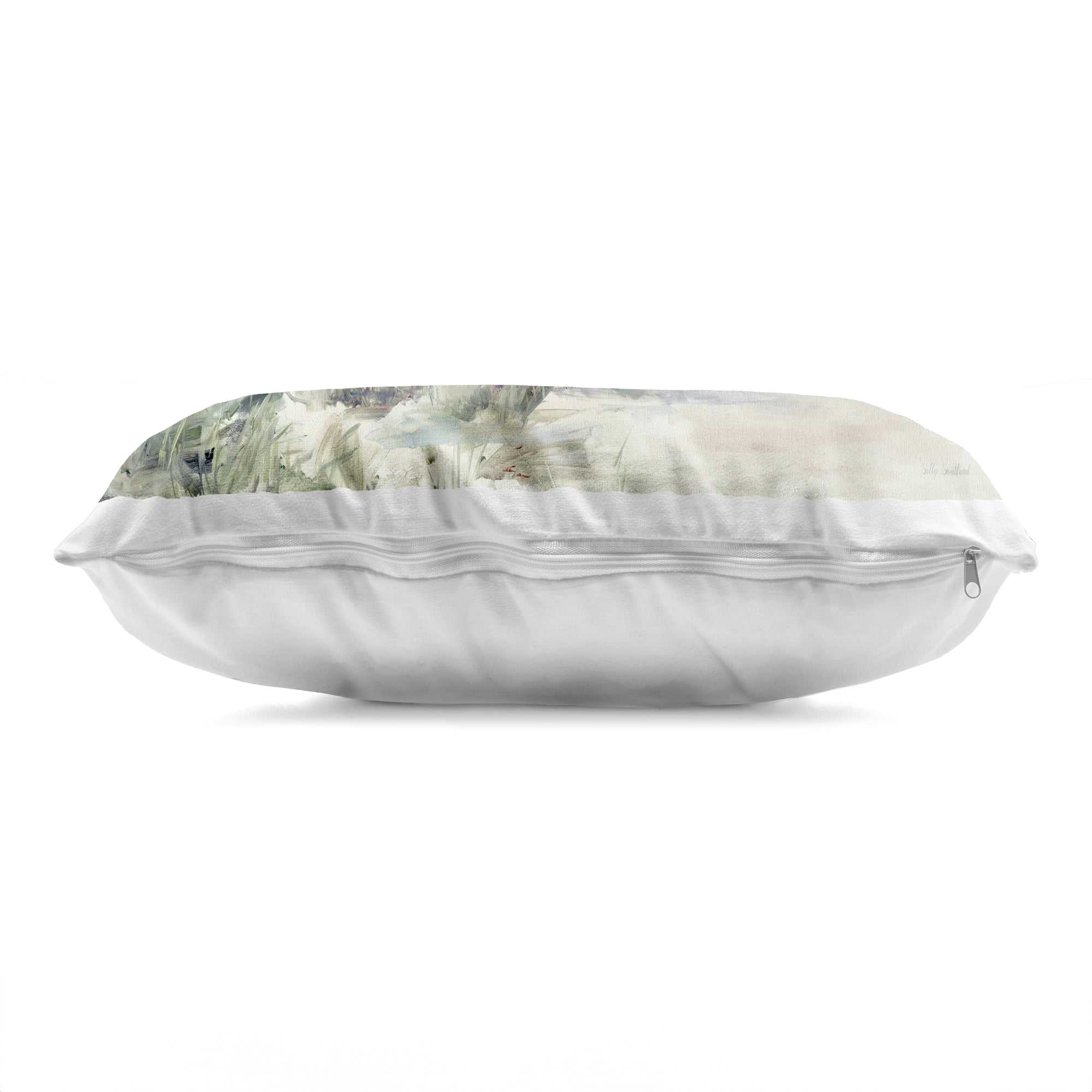 Stupell Industries Brushed Expression of Coast Decorative Printed Throw Pillow, design by Sally Swatland, 14 x 7 x 20