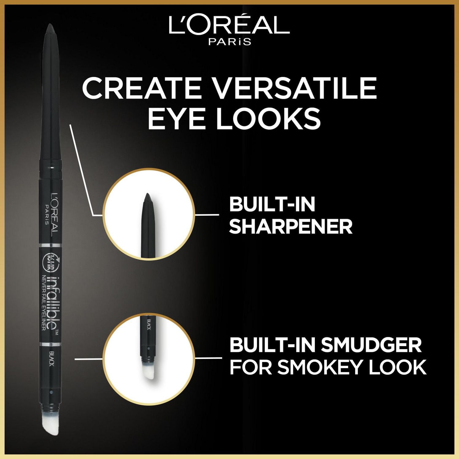 L'Oréal Paris Traceur Mécanique Infallible Original Traceur mécanique longue durée