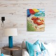 thumbnail image 2 of Stupell Industries Lobster in Beach Chair Drinking Margarita Animals & Insects Painting Gallery Wrapped Canvas Art Print Wall Art, 24 x 30, 2 of 6