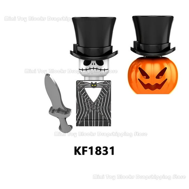 WM6075 bloques de construcción de películas de terror de Halloween Jason Child's paly billy scream killer eric darven freddy mini figuras de juguete de acción Dengxun unisex
